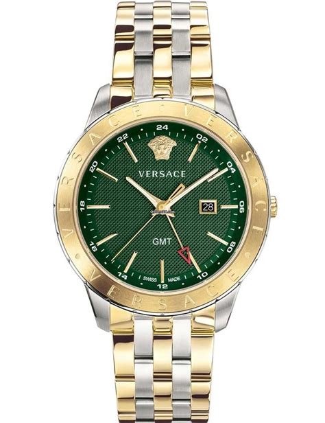 Versace VEBK00718 Herrenuhr Univers Bicolor GMT 43mm 5ATM